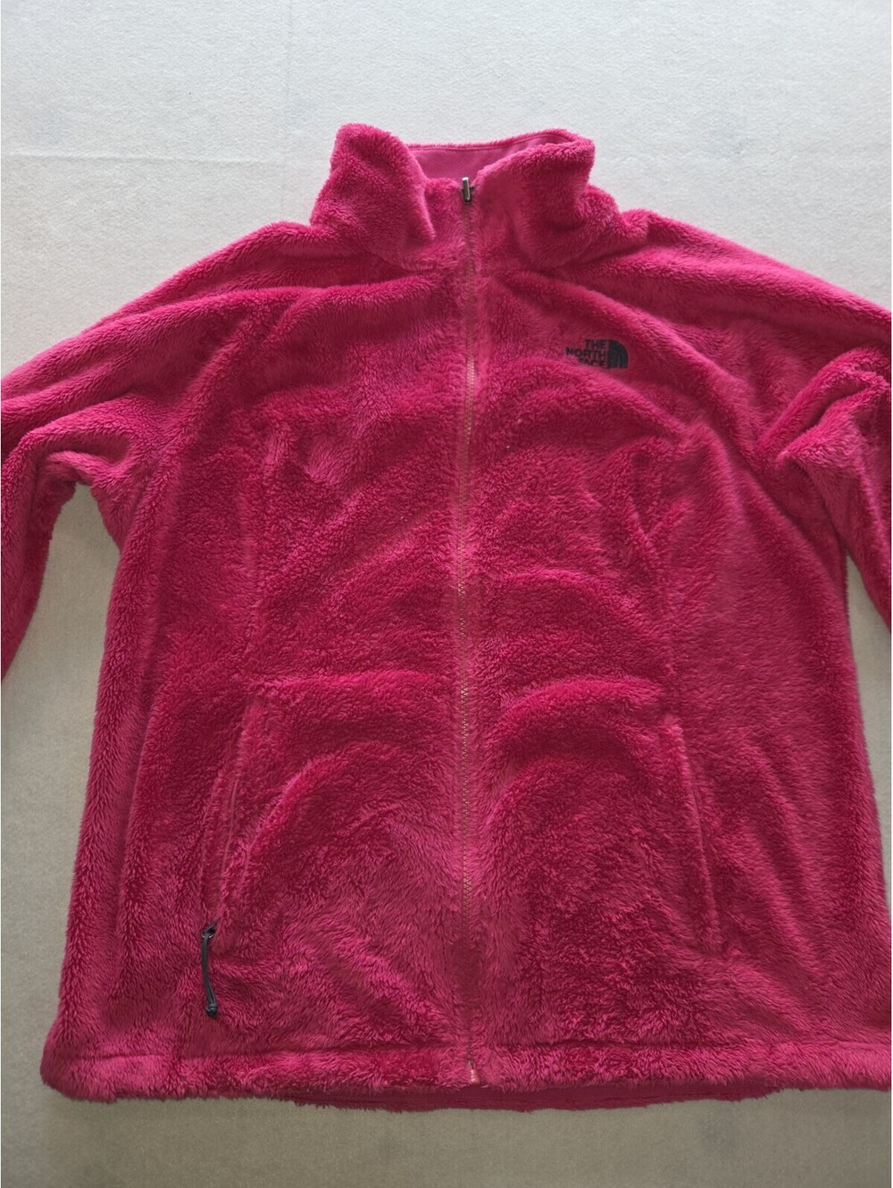 The North Face Women's Pink Zip-Up Jacket Large CB5 0076